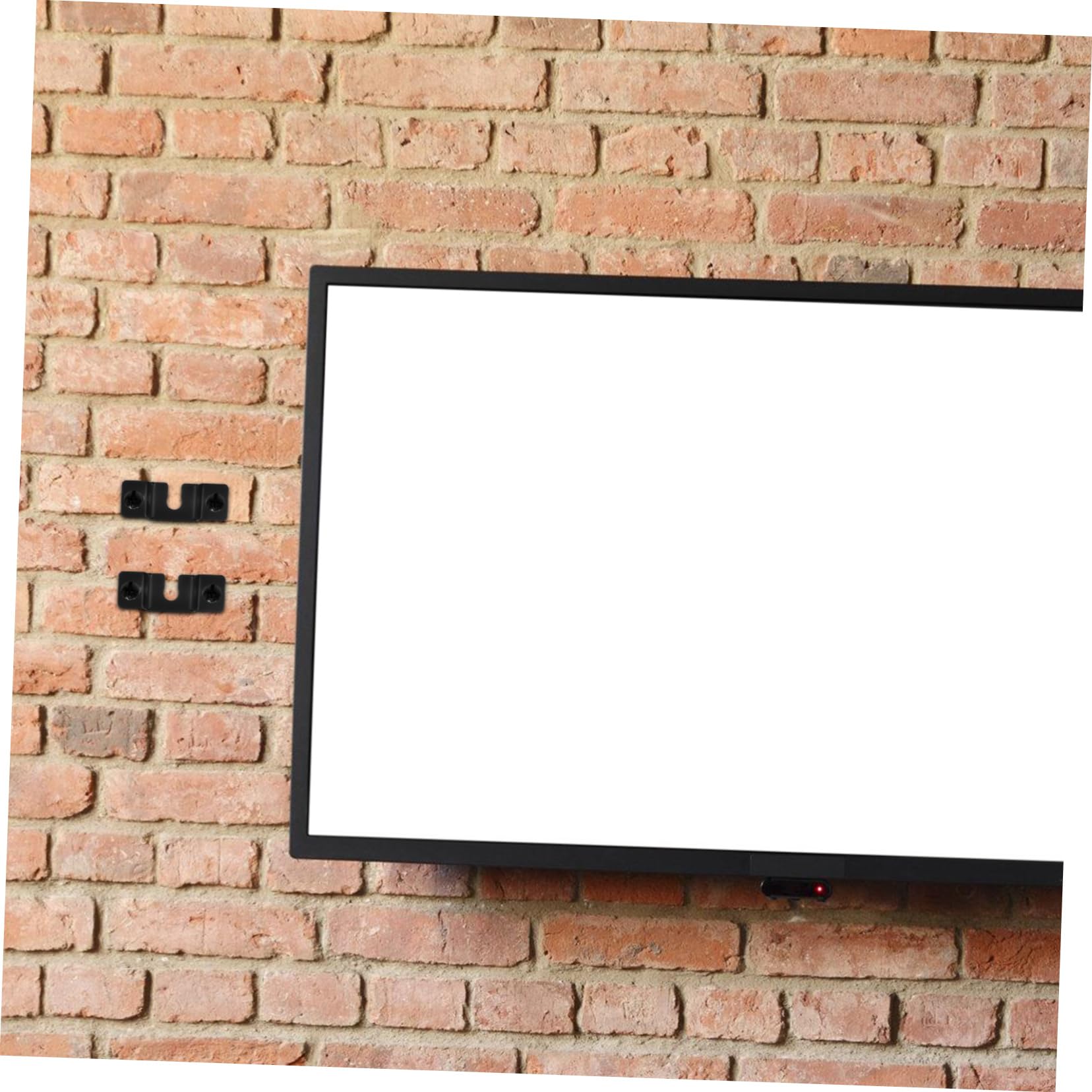 Toyvian 4paia Supporto Da Muro Per Sound Bar Staffa Per Installazione Facile Compatibile Con Vari Modelli Di Altoparlanti Per Home Theater e Tv Design Sottile e Resistente
