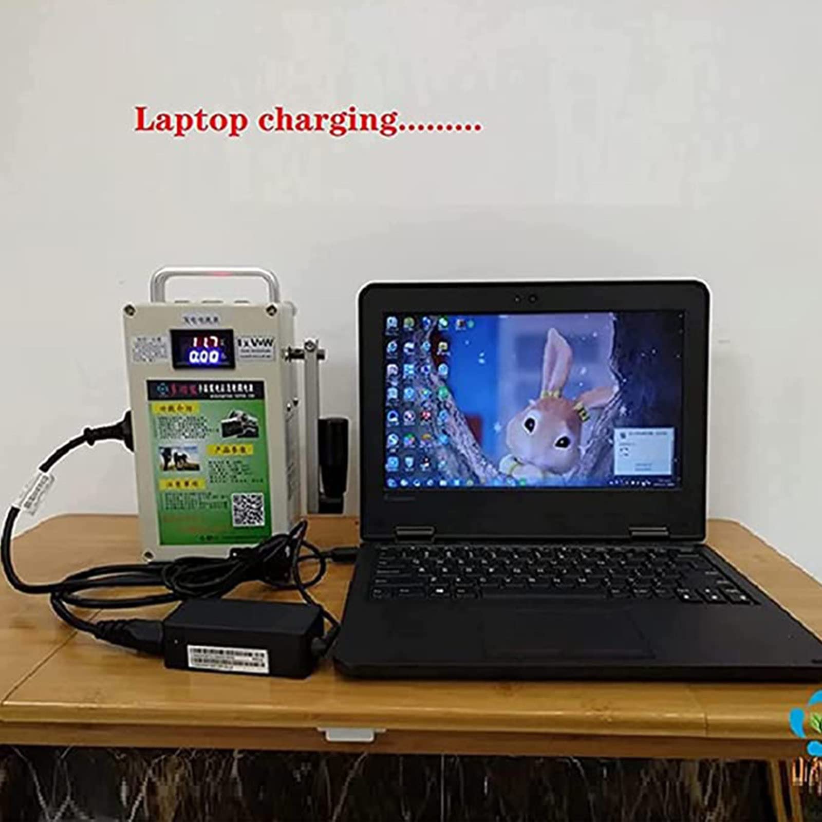 Generador De Manivela De 150w, Estación De Alimentación Portátil Con Toma De Corriente, Generador De Energía Móvil, Luz De Emergencia Recargable, 220v
