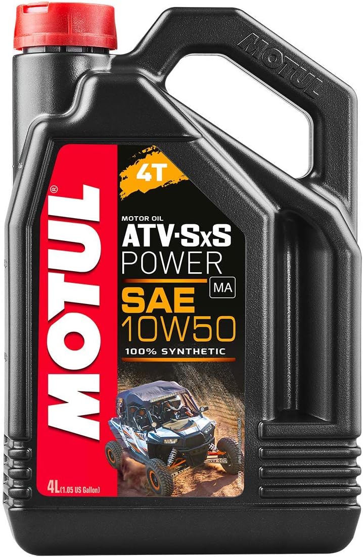 Motul ATV-Sxs Power 4t 100% Synthetic 10w50 4-Liter