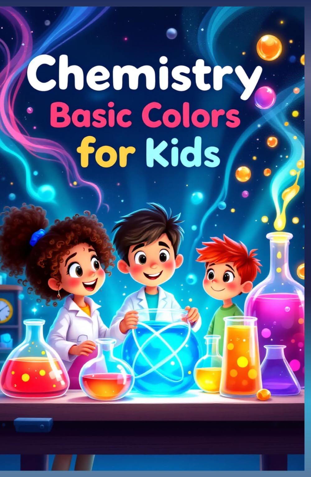 Chemistry Basic Colors for Kids: Light Pigments Dyes Reactions and the Science of Color Explained for Young Learners (Chemistry Book For Kids)