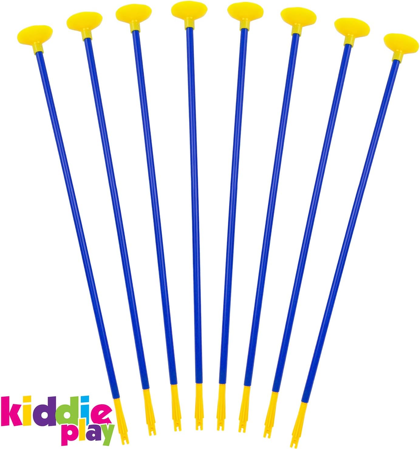 Kiddie Play Replacement Arrows for Kids Bow and Archery Set Toy Arrows with Suction Cups 20" (8 Pack)