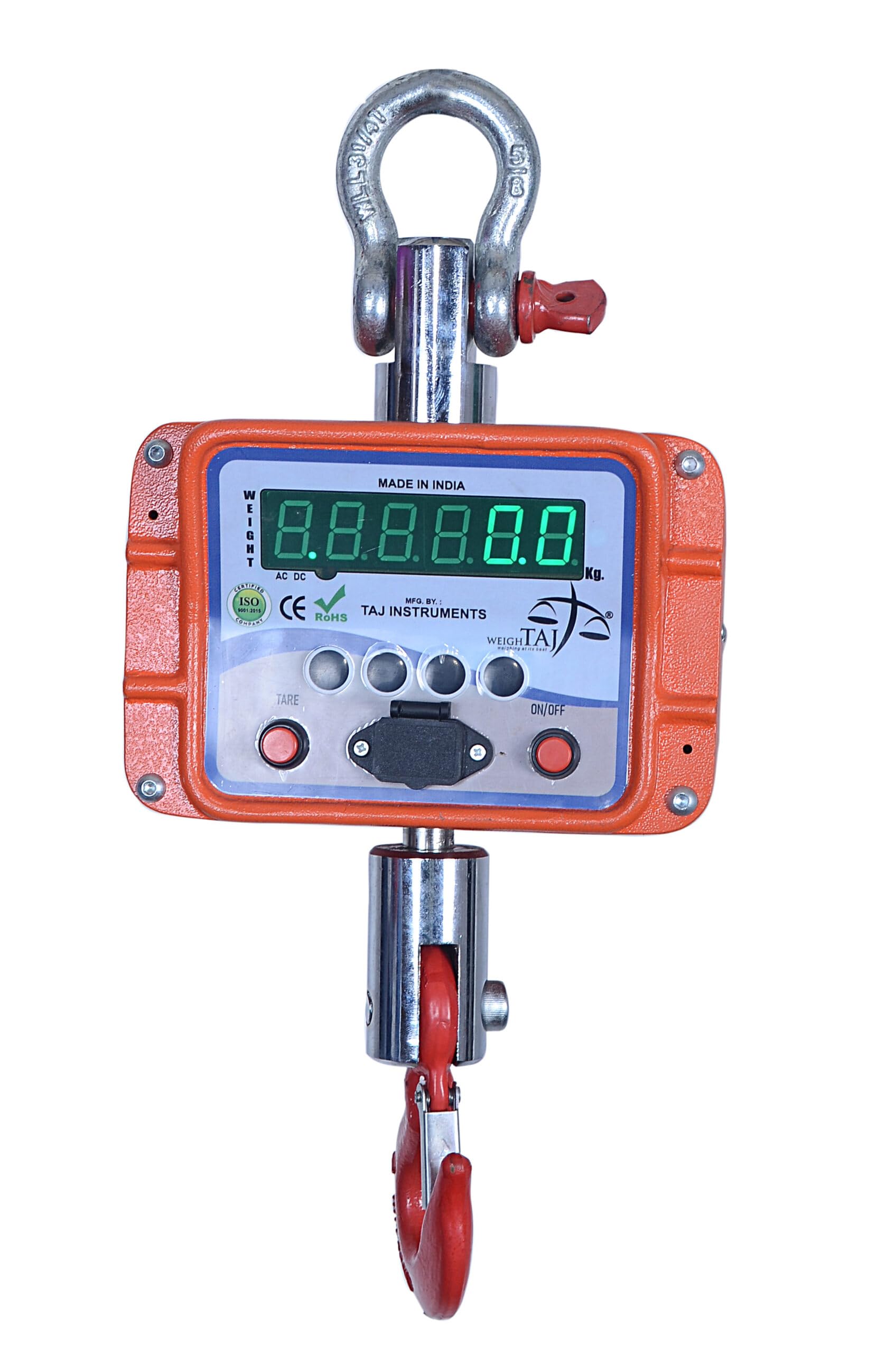 TAJ INSTRUMENTS 1Ton 1000Kg Hanging Mini Crane Weighing Scale For Industrial Use with IR Remote For Operating Tare Function,100% Indian Make-image-22