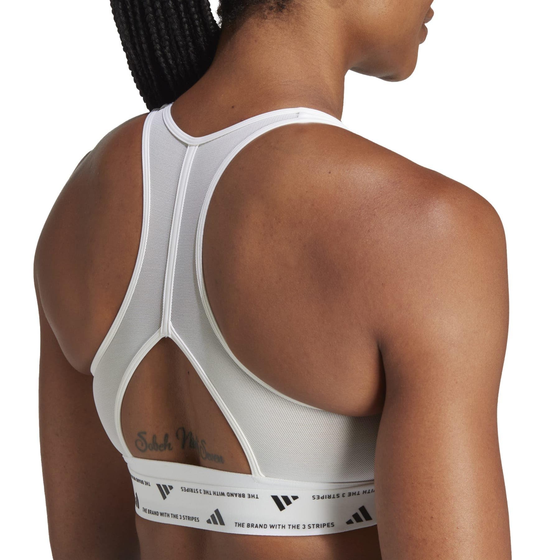 adidas Biustonosz sportowy Kobiety Powerreact Training Medium Support 3-stripes Bra