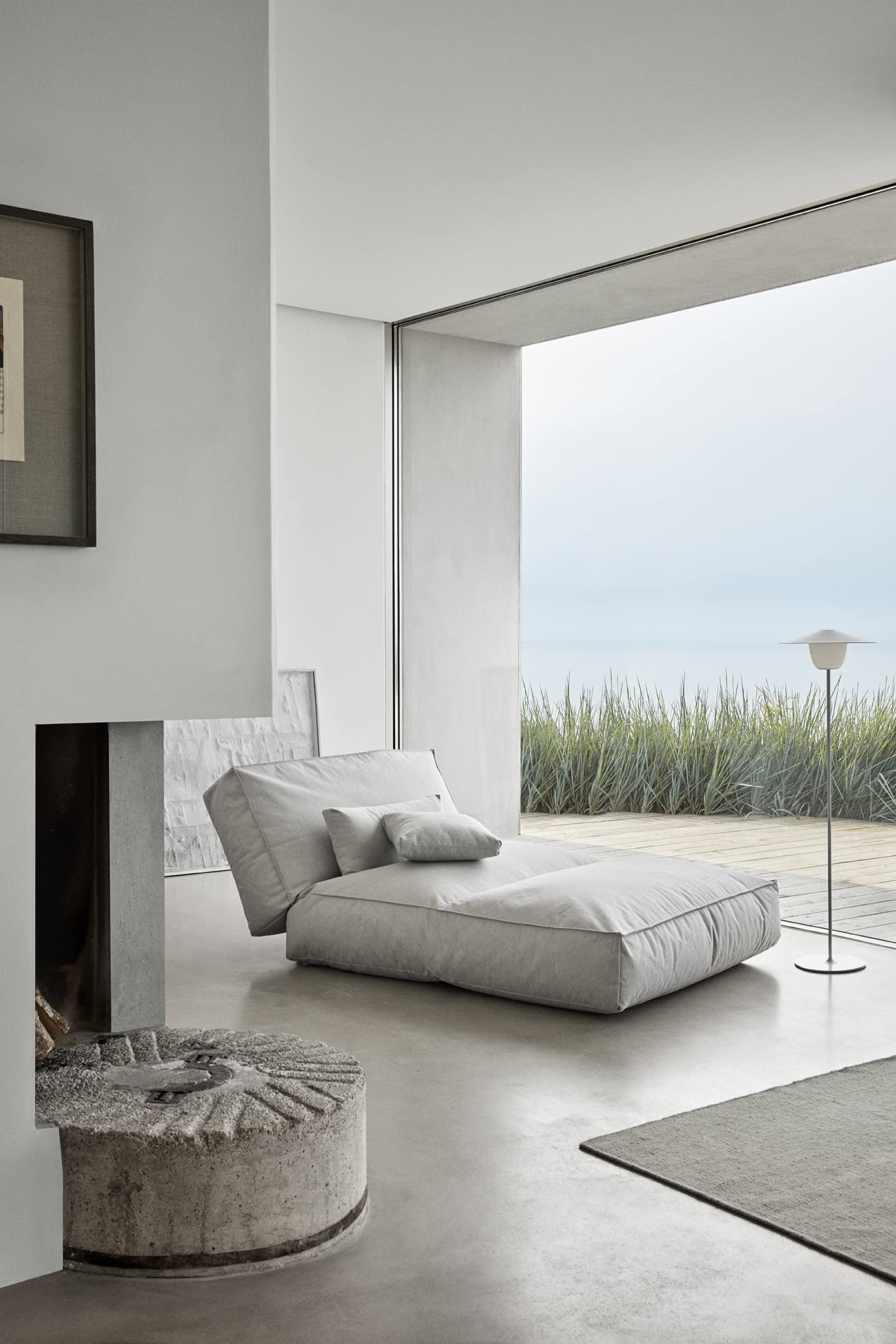Blomus Cuscino Stay 50x50 Cm – Grigio Chiaro Idrorepellente Per Esterni E Giardino