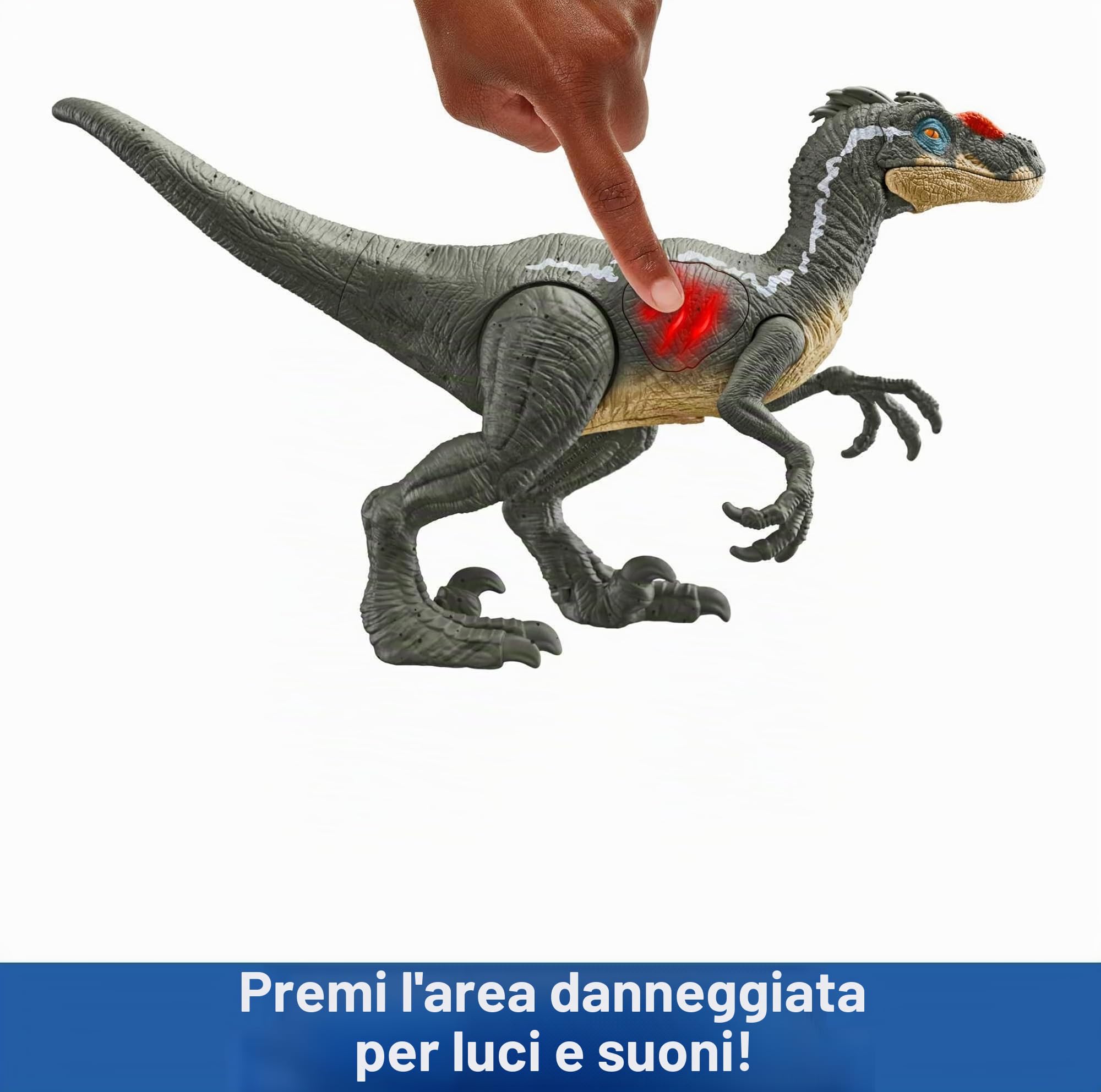 Jurassic World - Giocattolo, Multicolore (Mattel HNC11)