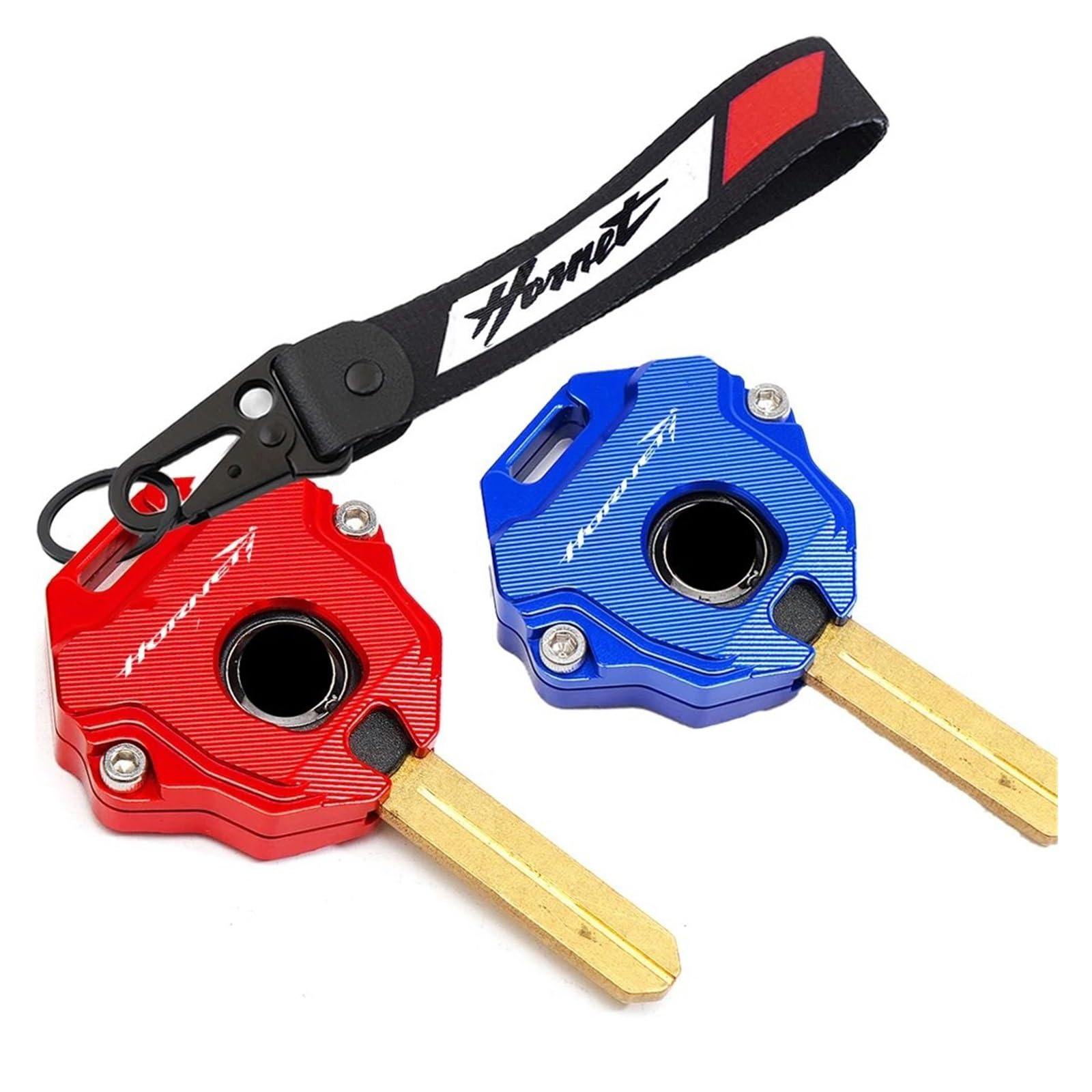 Étui à Clés Aluminium Pour Honda Hornet CB750 2023 – Protection CNC, Design Moto – Porte-clés Personnalisé