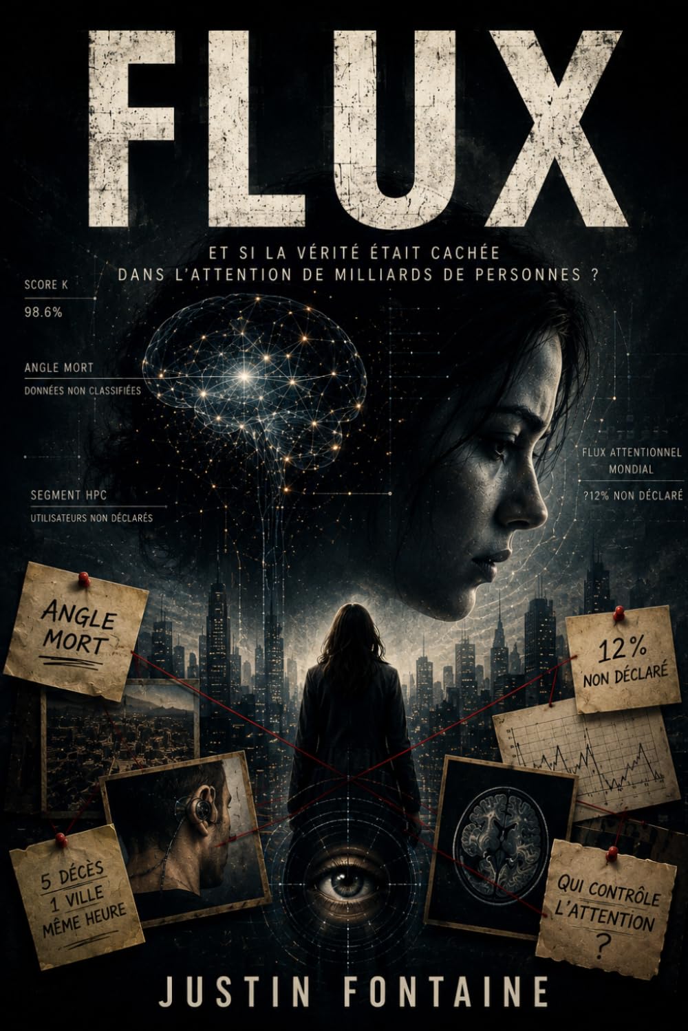 FLUX Neurotechnologie, contrôle cognitif et liberté — un thriller SF haletant