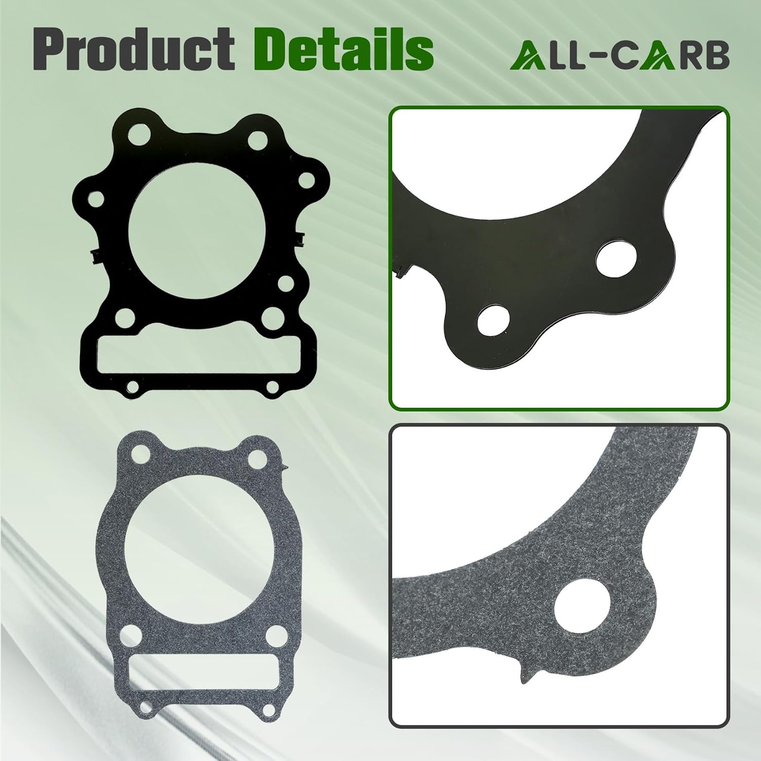 marddpair Top End Head Gasket Set Kit Replacement for Honda TRX300FW 300P Fourtrax 1988-2000 Replacement for 12191-HC4-900 91304-HA0-003 12251-HA0-004 91305-HA0-680