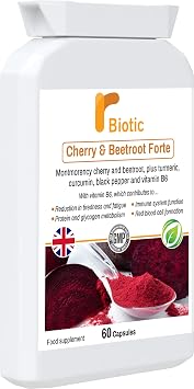 Cherry & Beetroot Forte.60 Capsules of Beetroot and Cherry Plus nutritive Allies