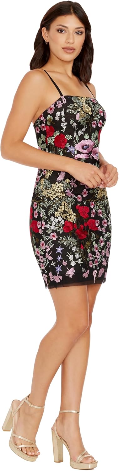 Dress The Population Women's Kyla Bodycon Mini Dress