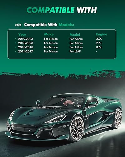 Miniatura 5 de SCITOO - Juego de pastillas de freno de cerámica, 8 pastillas de freno para Nissan Altima 2013-2017