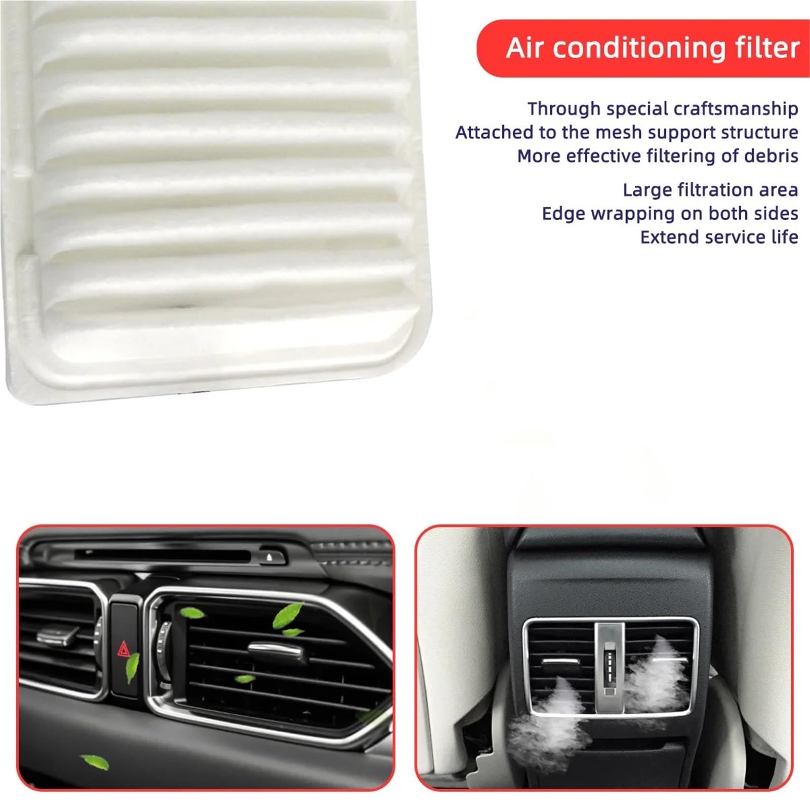 Para Scion L4 1.8l 2008-2016 1PC Filtro De Aire Del Motor