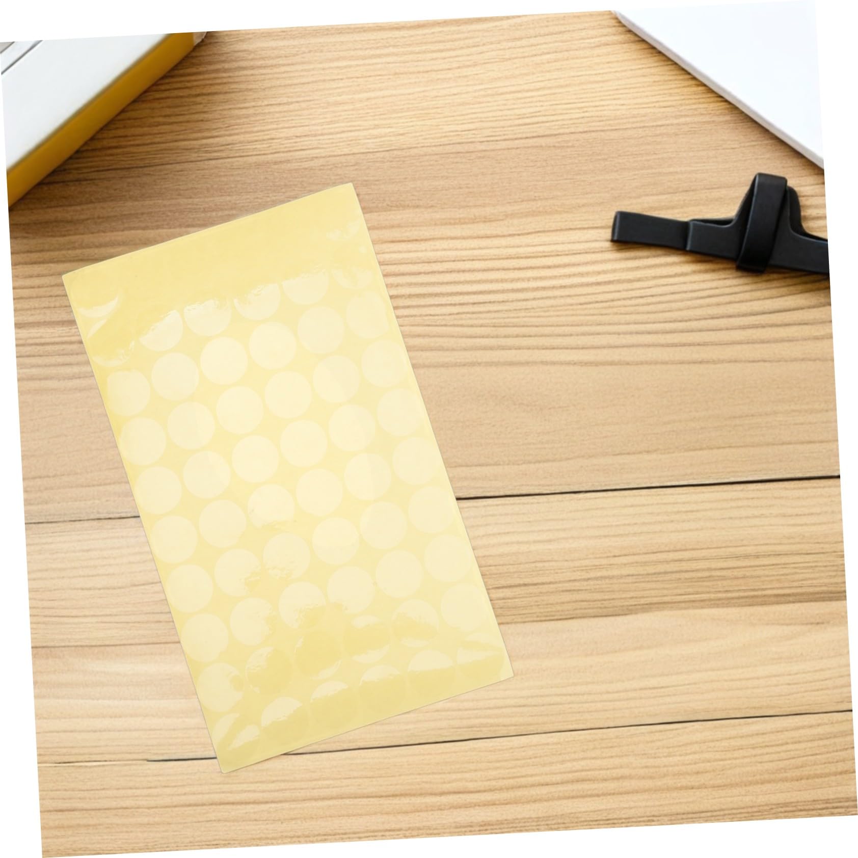 84 Fogli Etichette Trasparenti Rotonde in PVC Adesive Termiche Resistenti per Sigillare Buste Sacchetti Alimentari e Piccoli Pacchetti Design Professionale e Durevole