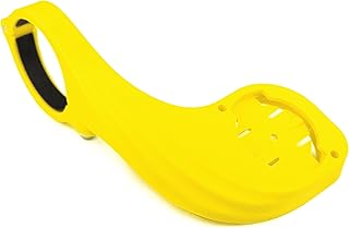TUFF LUV Lollipop Handlebar Mount Adapter Compatible With Garmin Edge GPS Bike Computer - Yellow