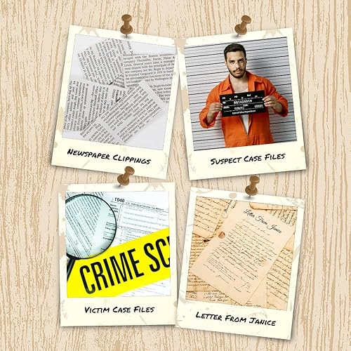 Miniatura 5 de Juego de misterio de asesinato sin resolver Siete asesinados en Sin City  Juega solo o como grupo  Puedes resolver el crimen antes de cometer otro