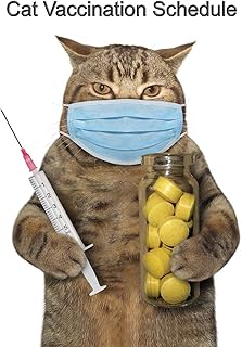 Cat Vaccination Schedule: Cat Kitten Vaccination Veterinary Log Book Organizer Schedule for Record Cat Shots