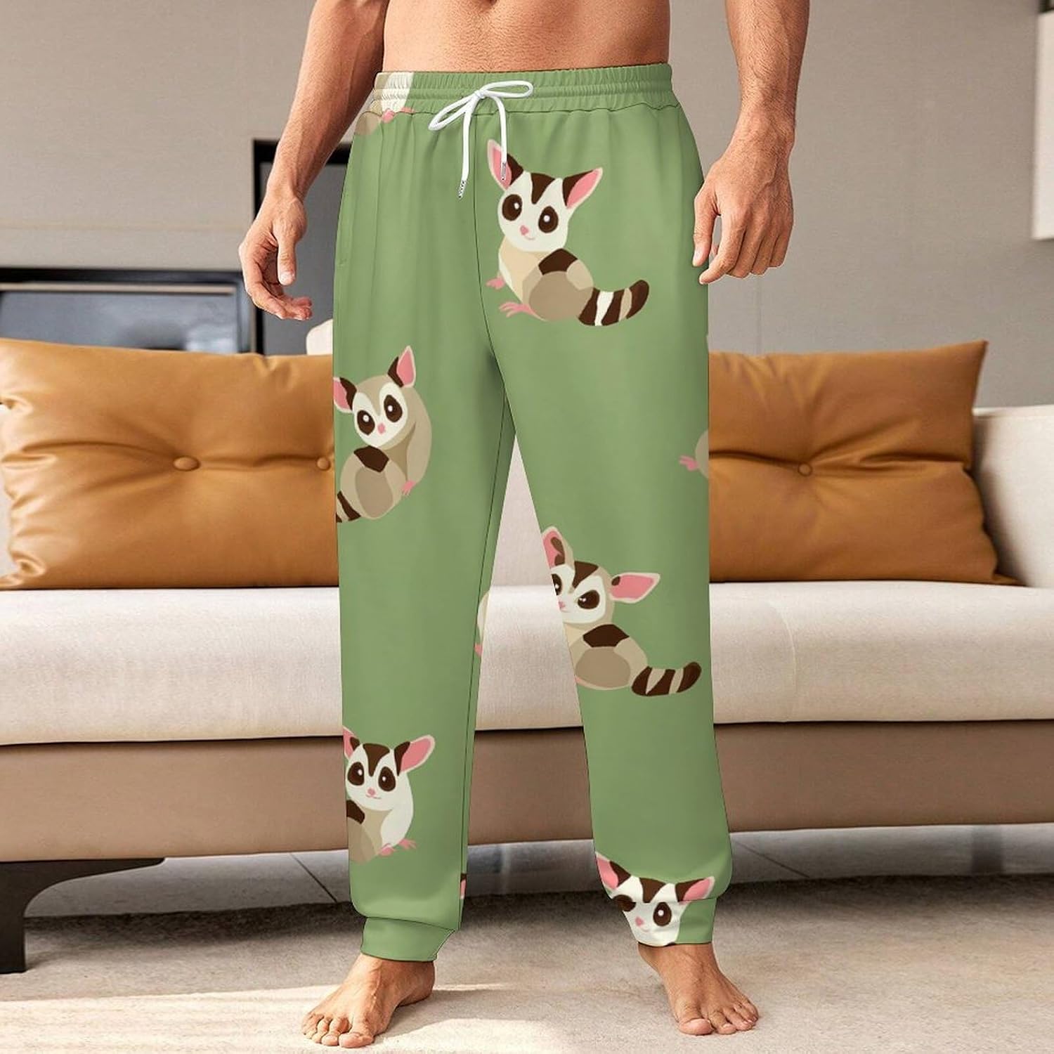 Sugar Glider Men Pants Lightweight Sweatpants Joggers Pant 4XL