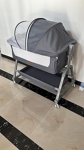 Amazon.co.jp: UBRAVOO ベビーベッド 添い寝ベッド 組み立て簡単 高さ