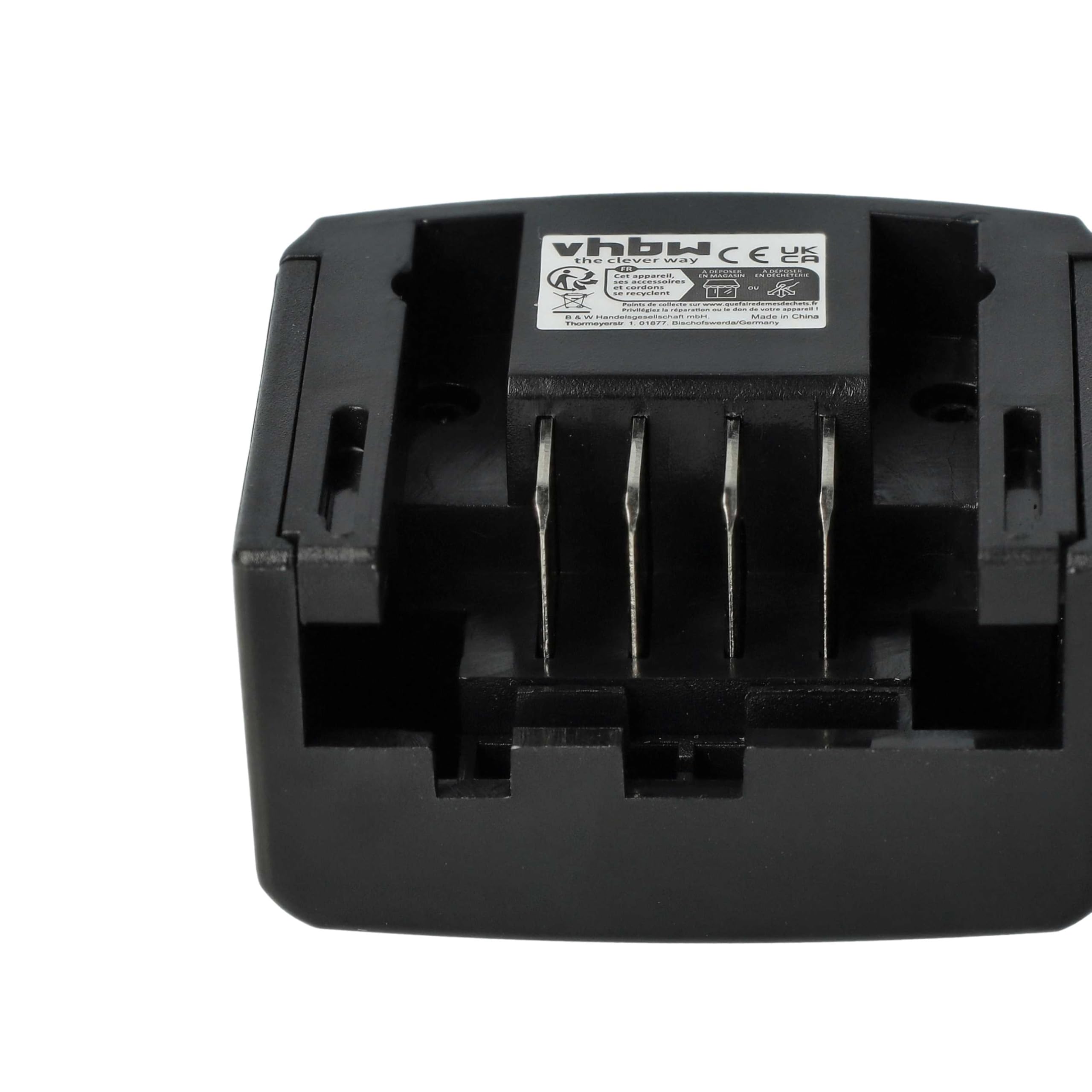 vhbw caricabatterie 12-20 V compatibile con Black & Decker BL1114, LB16, BL1314, BL1514 batterie Li-Ion di attrezzi, 12-20V