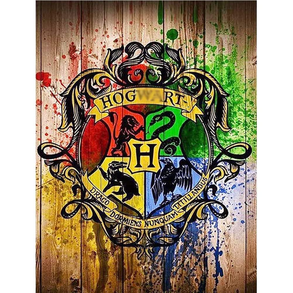 5D DIY Diamond Painting by Number Kit for Adults, Diamonds Art for Kids Full Round Drill Cartoon Embroidery Arts Craft Kits for Home Wall Decor 12X16 inches