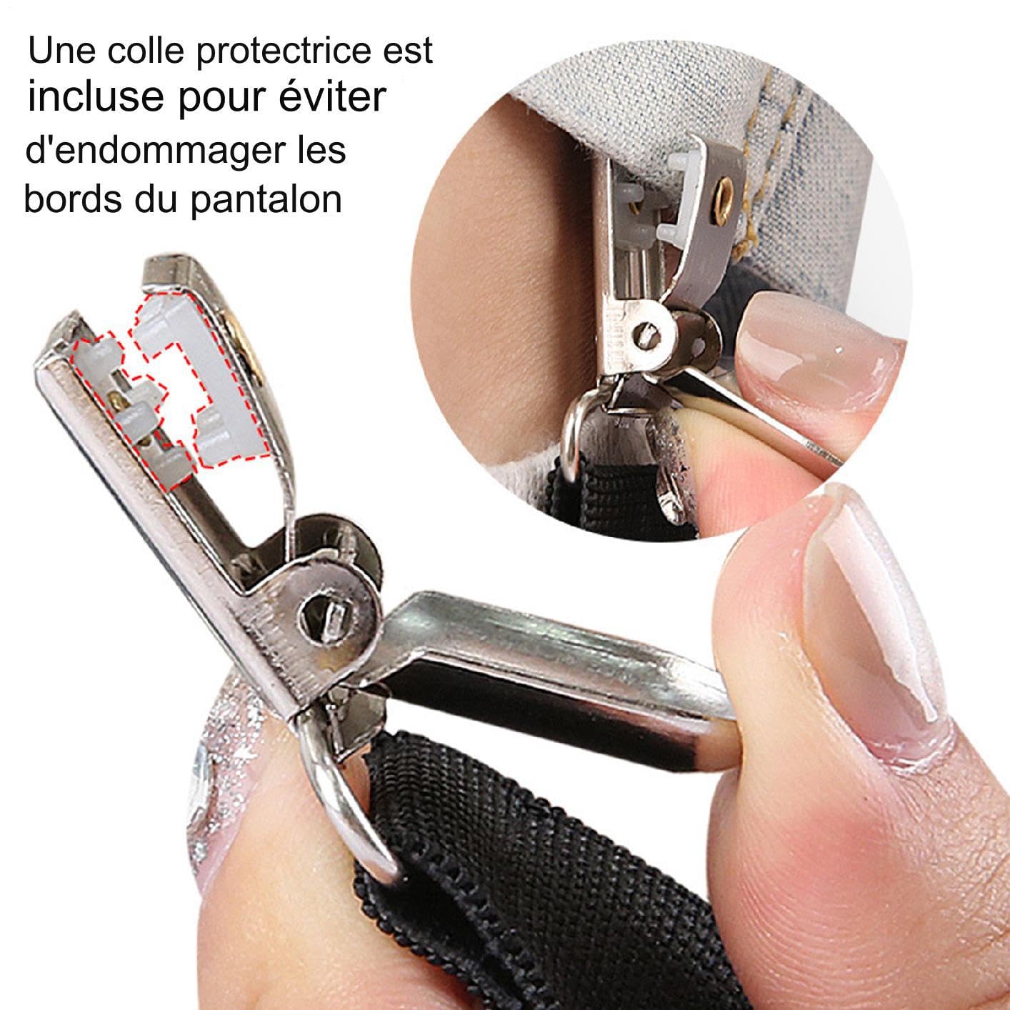 Fixateurs de Bas de Pantalon - 2 Pièces Réglables Pinces d'Étrier - Bretelles Anti-Dérapantes Unisexe pour Bottes,Randonnée Motocyclisme Pêche Camping