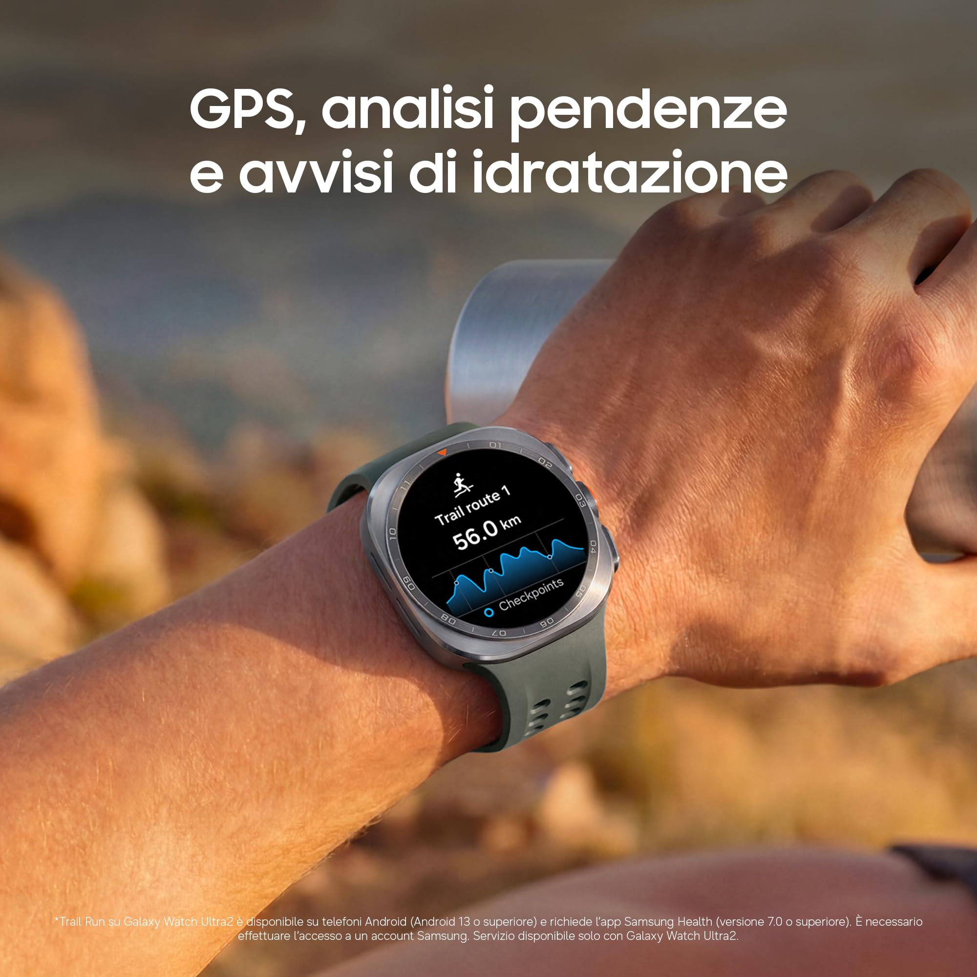 Samsung Galaxy Watch Ultra2, 47mm, Titanium Gray, LTE [Versione Italiana] | Design Resistente, 800mAh, IP69K, Luminosità 5000nit, Trail Run, Diving,10 ATM, SOS, Punteggio Energetico, Benessere Cardiaco