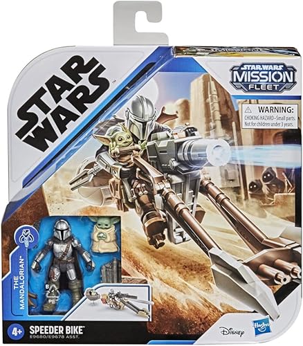 Miniatura 5 de Star Wars Hasbro Mission Fleet Expedition Class The Mandalorian The Child Battle for The Bounty Figuras y vehículo, multicolor (E96785L2)