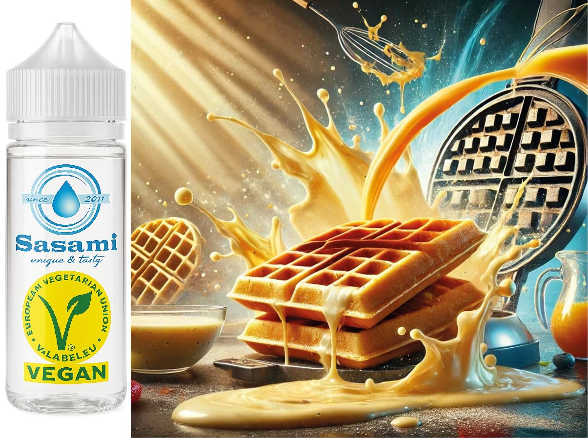 Waffel - Waffelteig Aroma Konzentrat - Vegan - Sasami - 100ml
