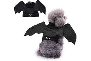 BWOGUE Dog Bat Wings Costume for Fun All-Year Dress Up Play