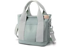 Popflex Slim Small Zipper Tote Bag