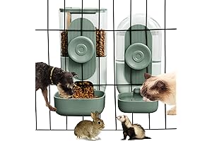 Hanging Automatic Food Water Dispenser for Ferrets