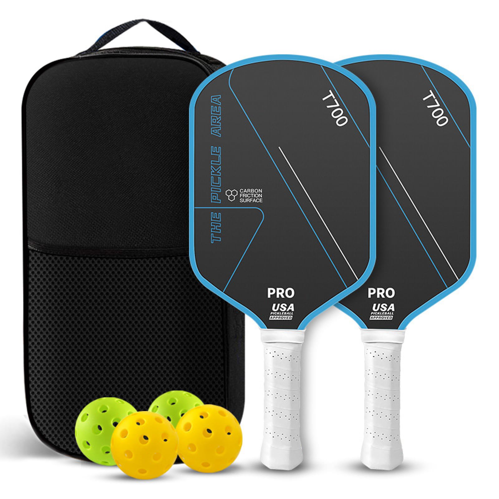 PERSEUS 3S T700カーボンファイバーピックルボール パドル2本セット Amazon.co.jp: Newsones ピックルボール パドル セット カーボン