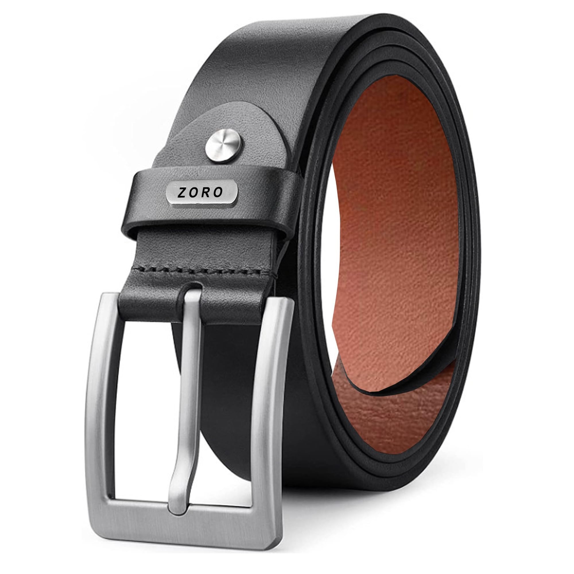 Men's Genuine Leather Belt for Men | Black,Brown,Tan