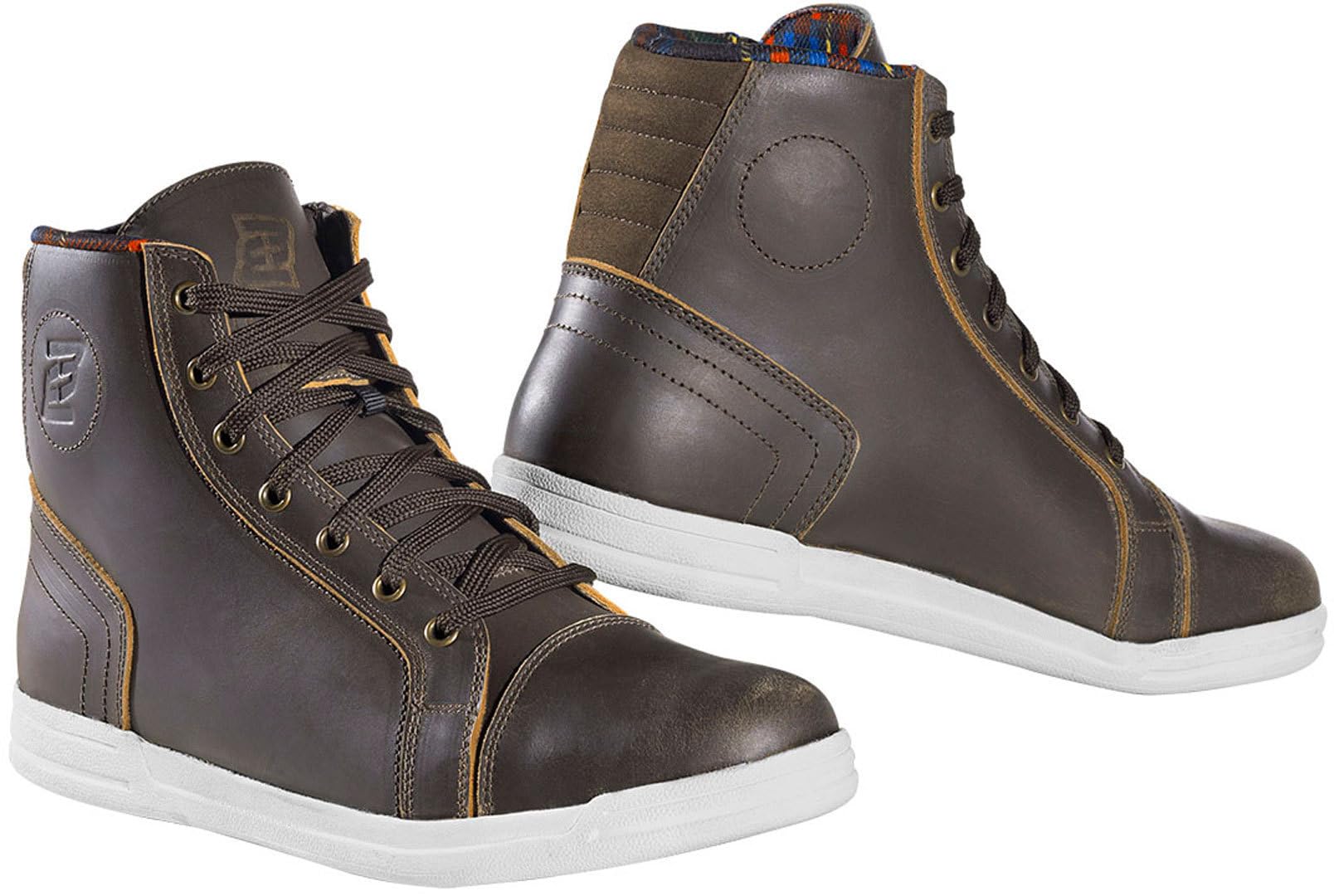 Bogotto Streetbiker Scarpe da moto, nero, 45 | Construcción de piel