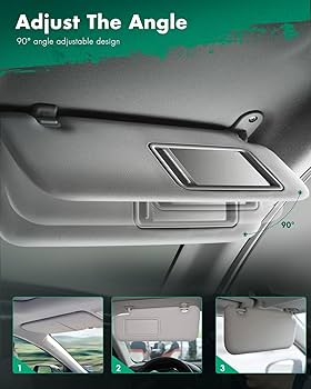 iskts　4.5.UV Amazon.com: SCITOO Grey Left Driver Side Interior Sun Visor