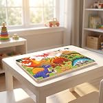 6 Puzzles Wooden Jigsaw Puzzles Set for Kids Age 4-8 Year Old 30 Piece Colorful Wooden Puzzles for Toddler Children Learning Educational Puzzles Toys for Boys and Girls(Animal Theme)