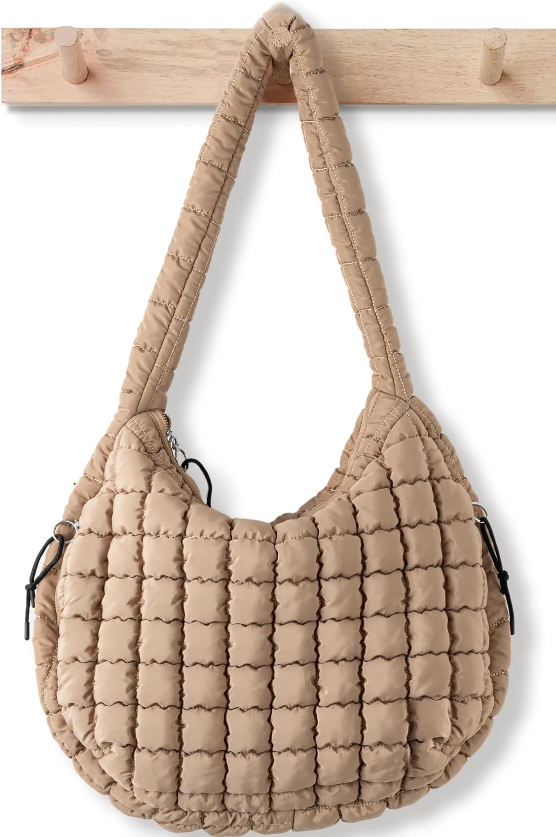 - Puffer Tote Bag for Women Large Quilted Tote Bag Quilted Carryall Bag Soft Puffy Crossbody Bag Hobo Handbags Puff Purse