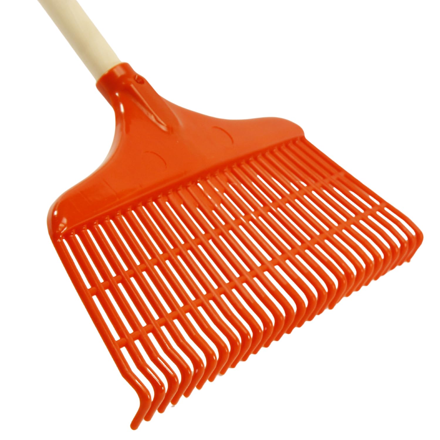 5er Pack Laubbesen 40cm breit + 160cm Stiel robuste Harke, Rechen mit Kunststoffkopf, Profiqualität für effizientes Laubentfernen ideal für Gartenbesitzer, Landwirte & Tierhalter Gartenrechen
