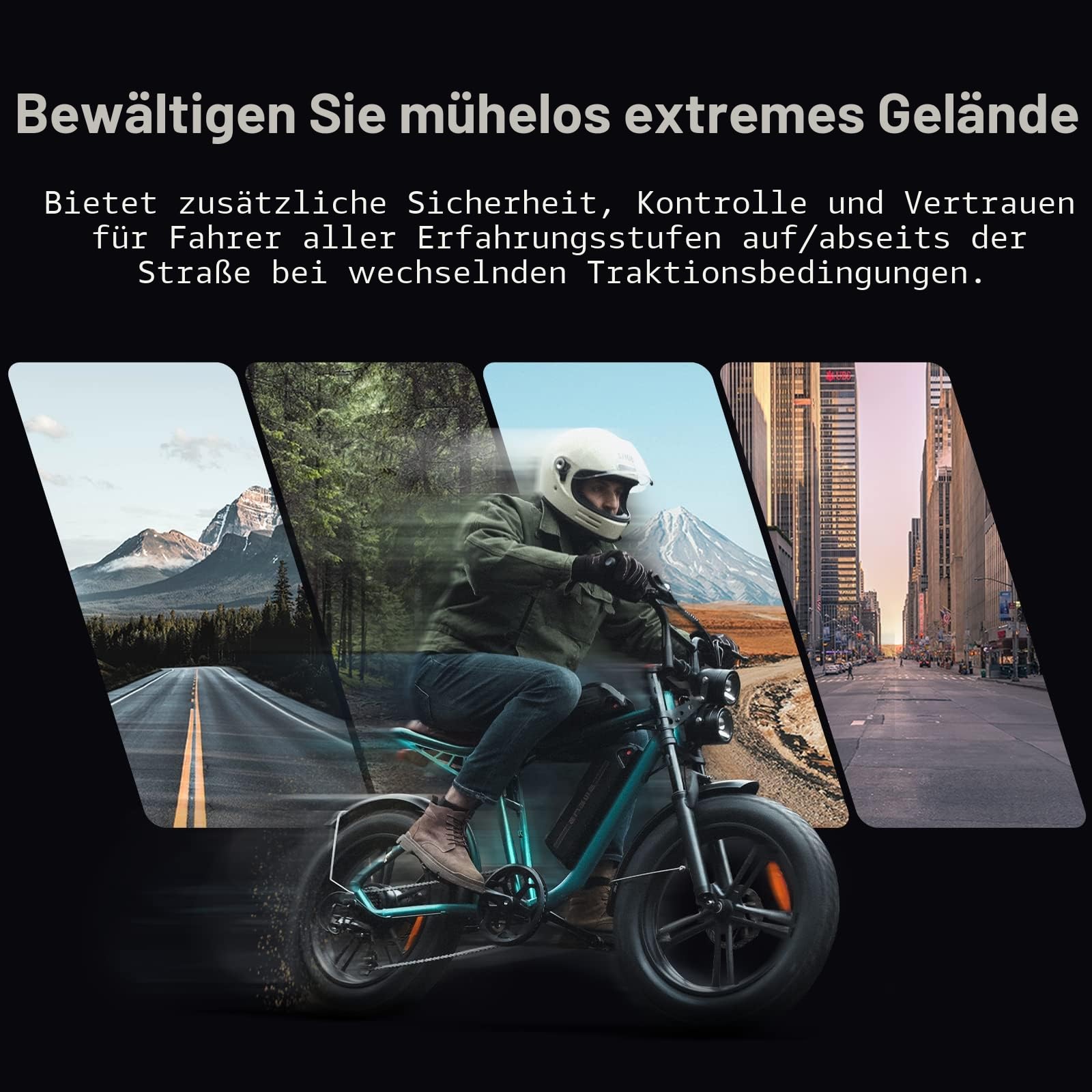 ENGWE M20 Elektrofahrrad für Erwachsene, abnehmbarer Akku mit 48 V 26 Ah, Offroad-Elektrofahrrad, breite Reifen von 20 x 4,0 Zoll, bis zu 150 km doppelte Federung