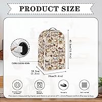 Vista 66 de doginthehole Hummingbird Blender Covers for Kitchen, Washable Appliance Covers Anti Fingerprint Stain Resistant Polyester Blender Dust Cover