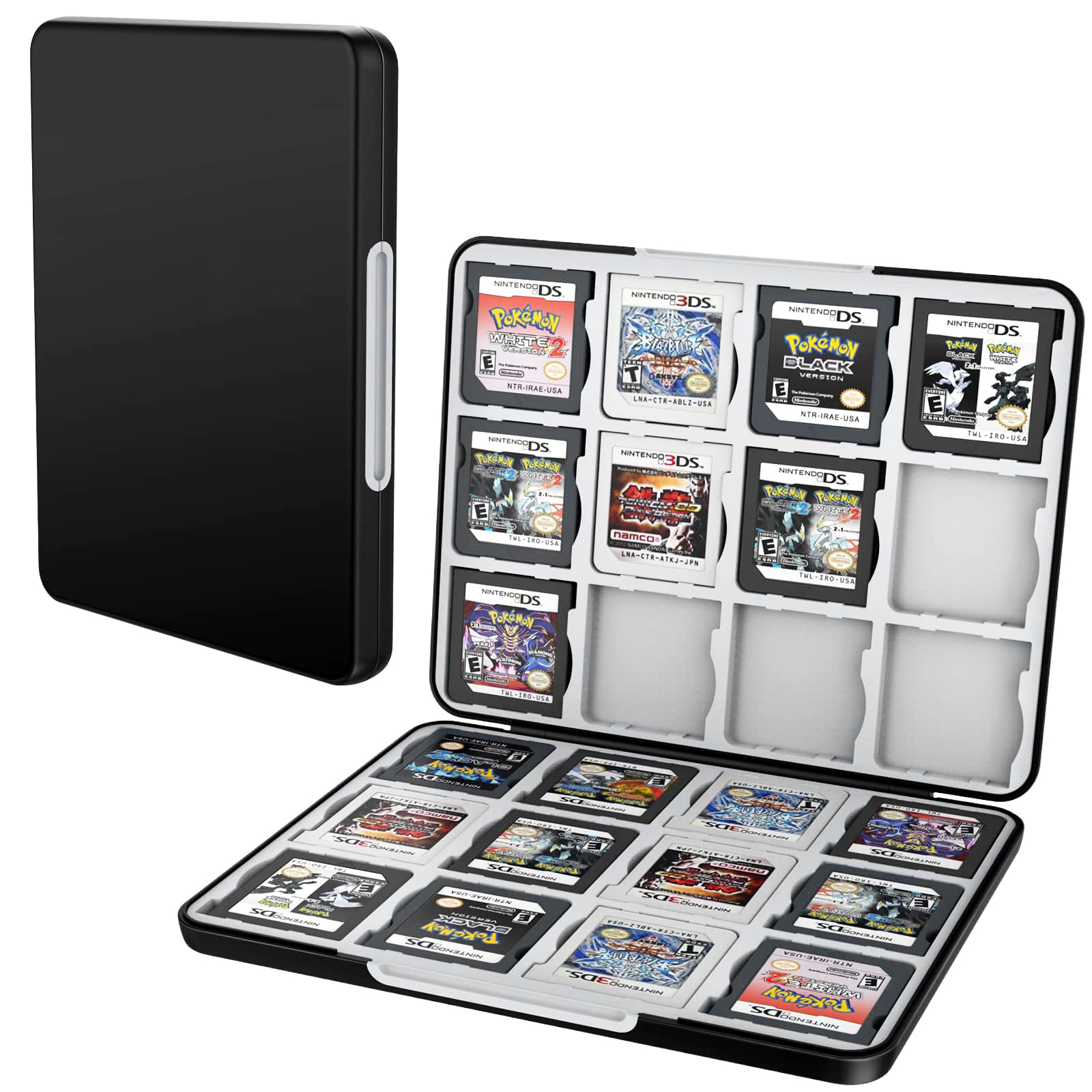 Amazon | 3DS/DS専用 24枚収納ゲームカードケース カセットケース