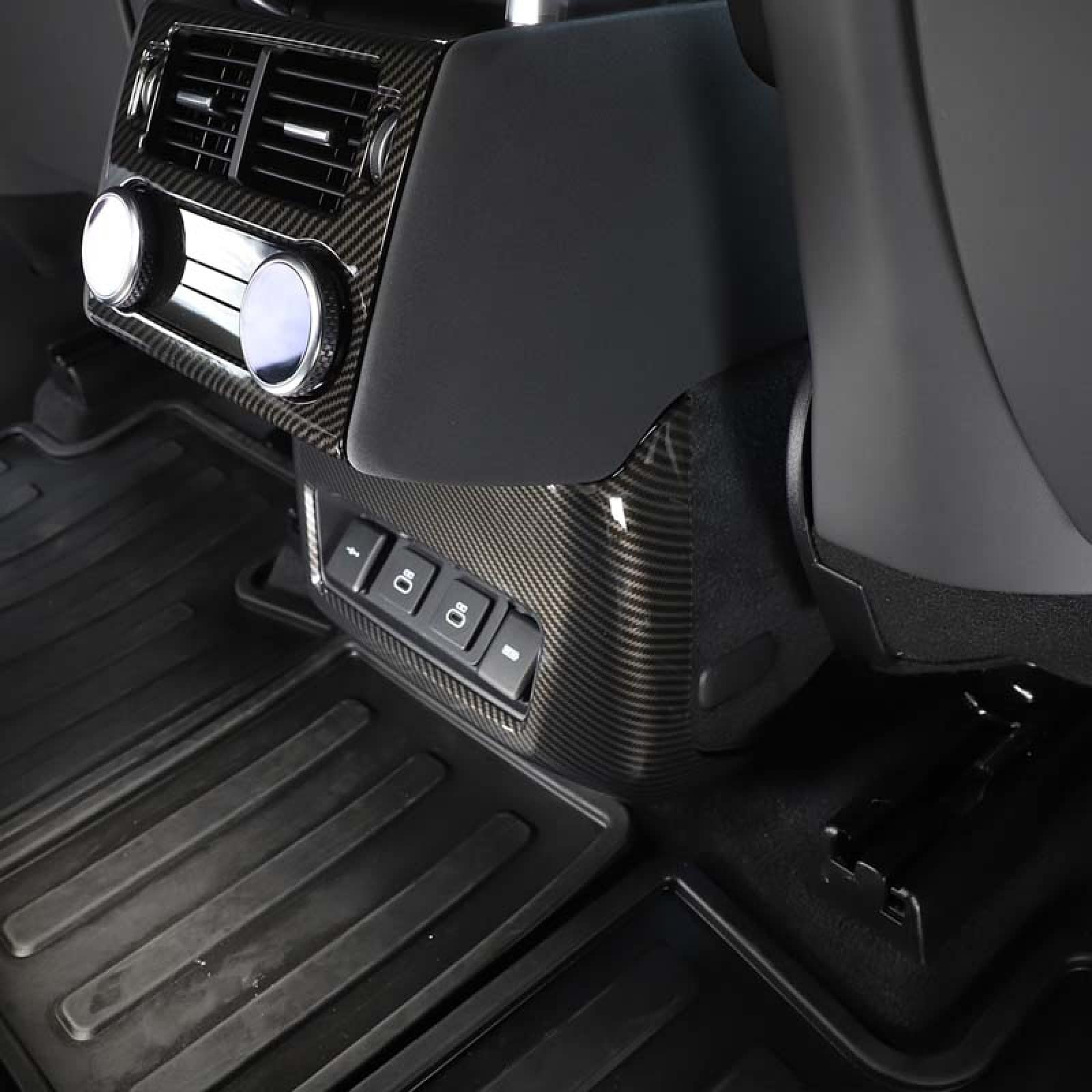 Dla Land Rover Discovery 5 2021 2022 stylizacja samochodu ABS tylna klimatyzacja wylot powietrza wykończenie ramy akcesoria do wnętrza samochodu