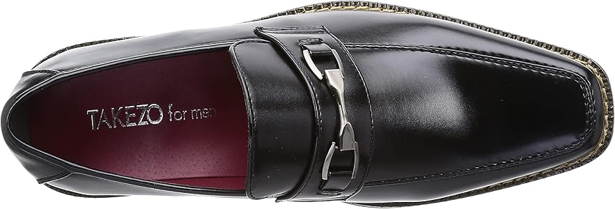 Amazon | [タケゾー] ビジネスシューズ メンズ TK193 Black 25cm