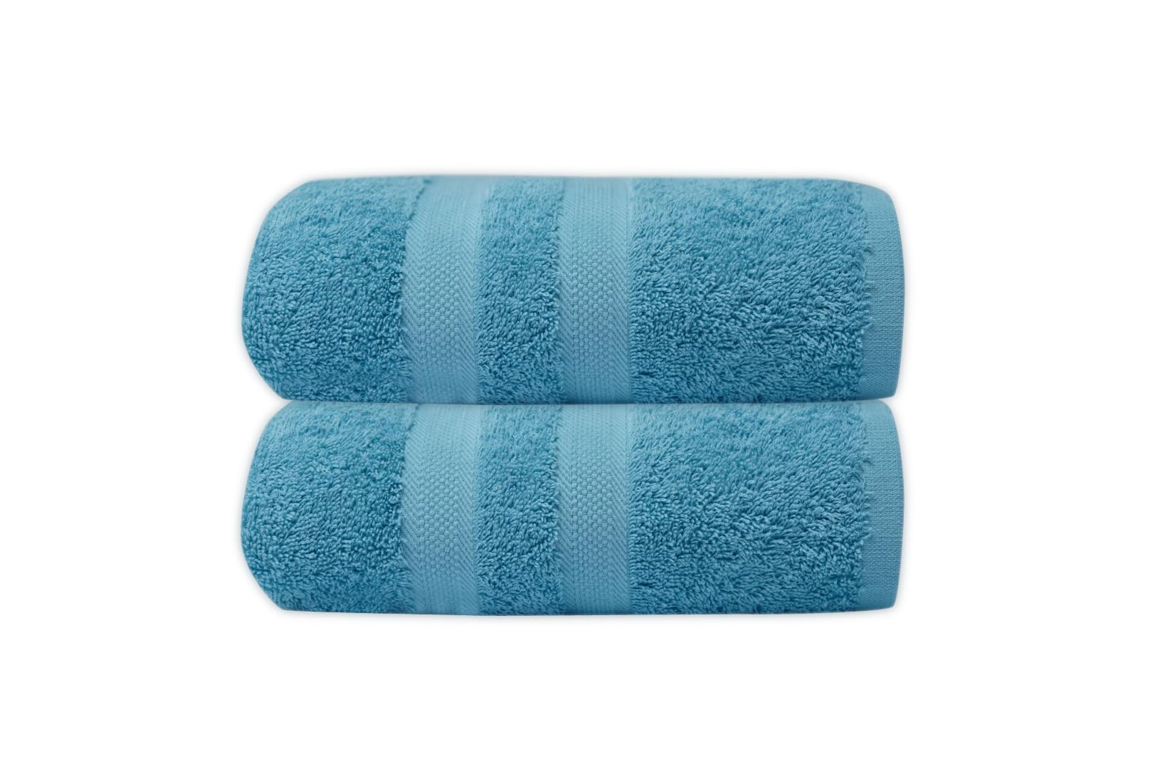 manucci EXTRA LARGE JUMBO BATH SHEETS 90 X 150CM 500GSM 100% EGYPTIAN COTTON TOWEL (mint, 2)