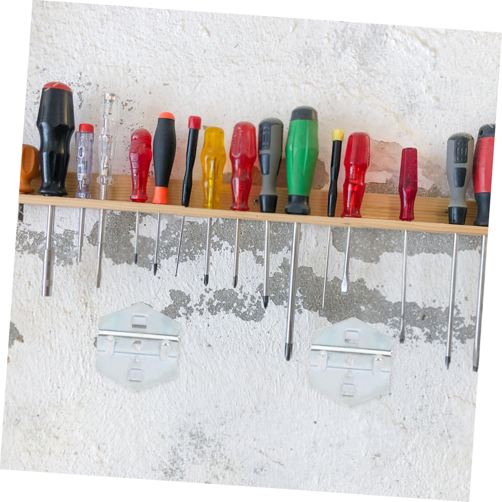 ARTIBETTER 6 pcs Metal Pegboard Hooks Durable Wear Resistant Tool Hangers for Easy Installation for Garage Home Kitchen Organization Versatile Storage