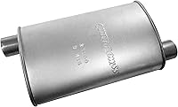 Walker Quiet-Flow SS 21690 Stainless Steel Muffler for Ram 1500 - 2.25" Inlet/Outlet Direct Fit OE Sound