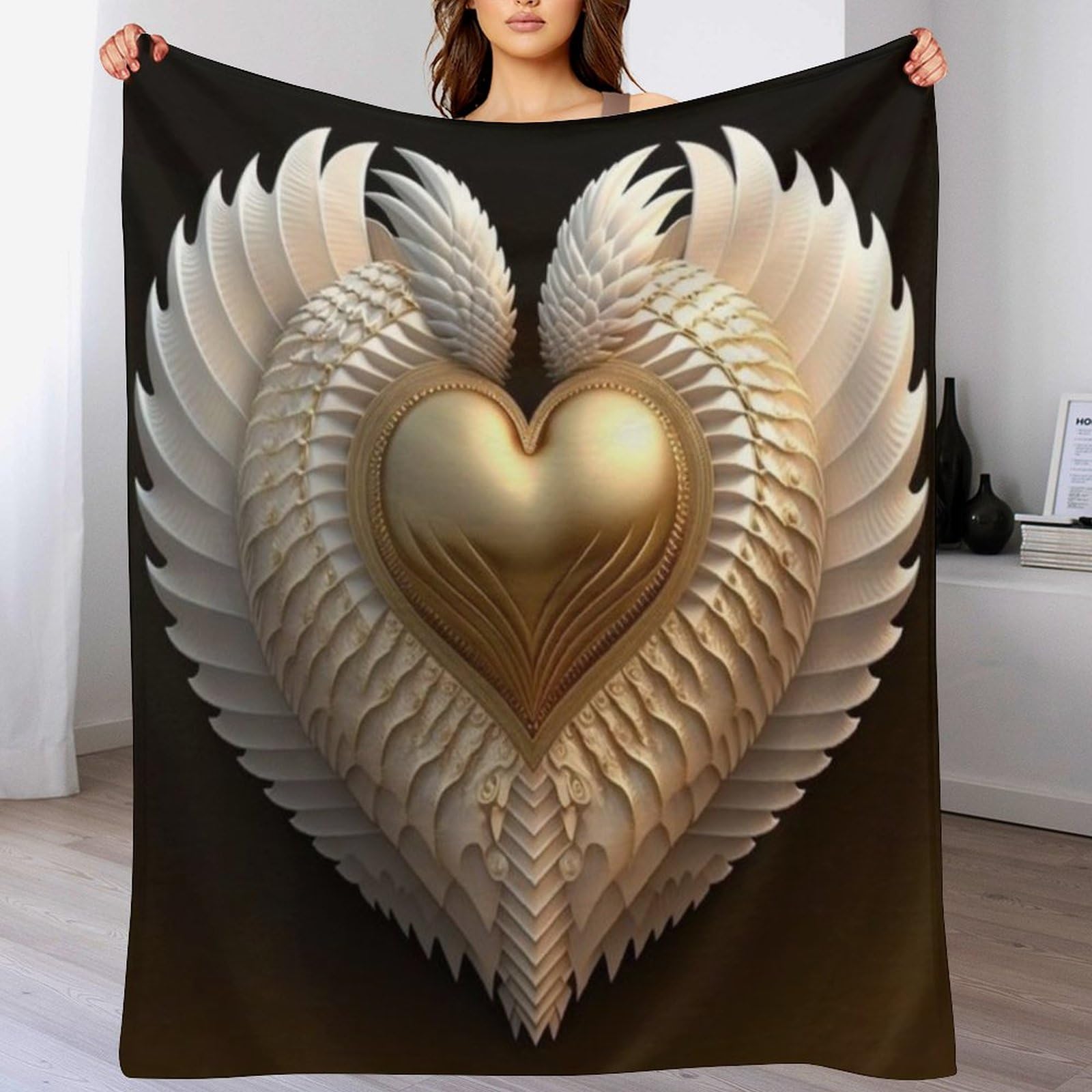 Manta de piel dorada multiusos 140x180 para sofá cama manta ligera transpirable cuatro estaciones