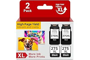 PG-275 XL 275XL Black Ink Cartridges Compatible For Canon 275 XL Black Ink Cartridges