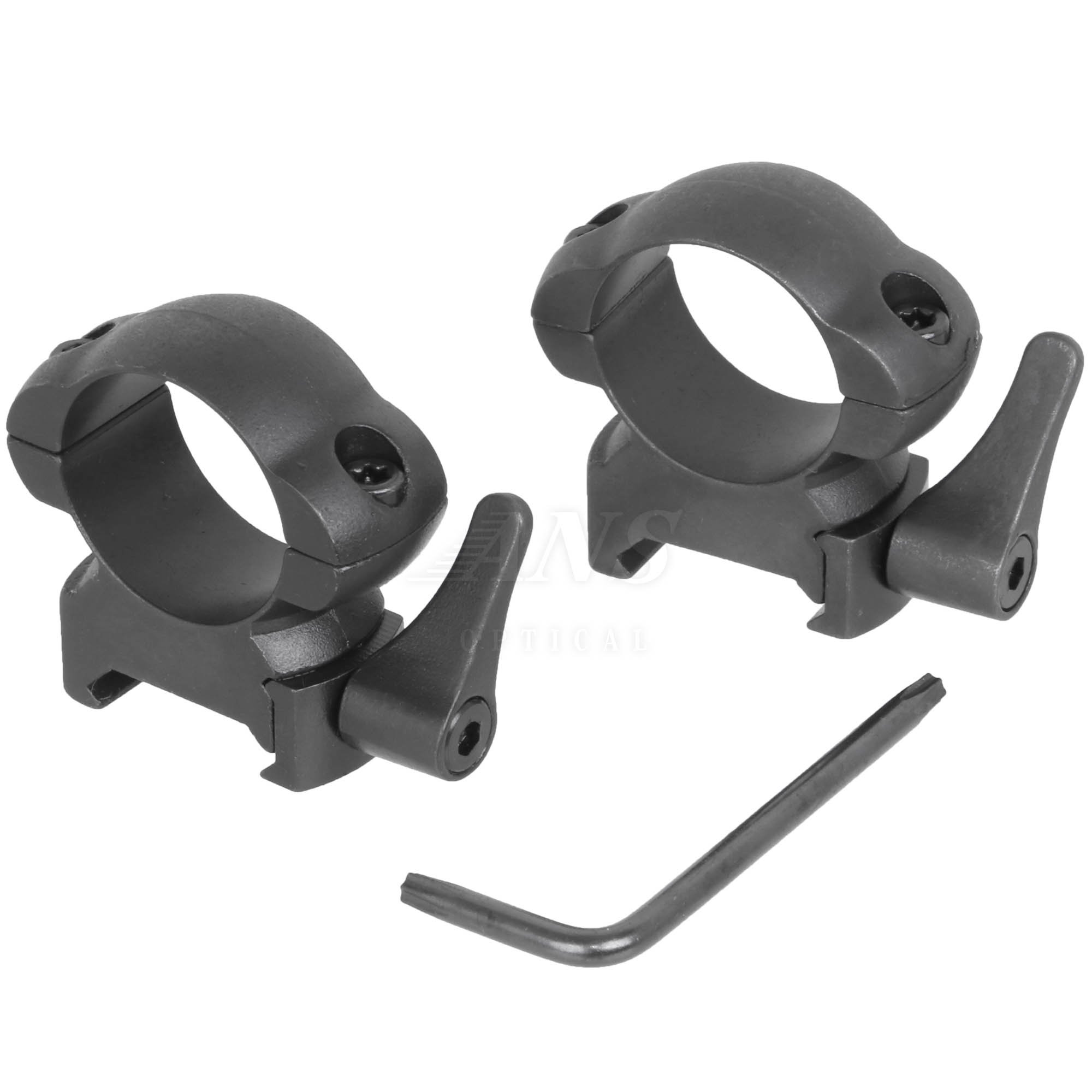 Amazon | ANS Optical QR レバーロック マウントリング スコープ 1