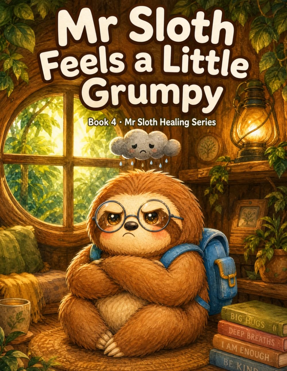 Mr Sloth Feels a Little Grumpy Book 4 Emotional Regulation, Feelings and Coping Skills for Kids: Learning Calming Anger, Safe Expression, Breathing (Emotional Regulation Stories for Kids)